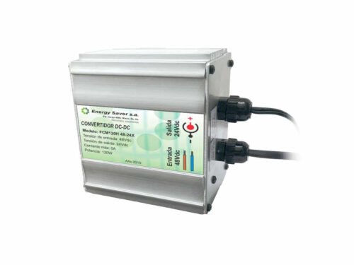 Convertidor 12Vcc a 24Vcc 5A 120W Gabinete Metalico