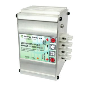 Convertidor 48Vcc a 24Vcc 1,5A 50W Gabinete Metalico