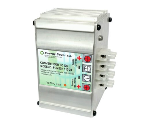 Convertidor 48Vcc a 12Vcc 3A 35W Gabinete Metalico