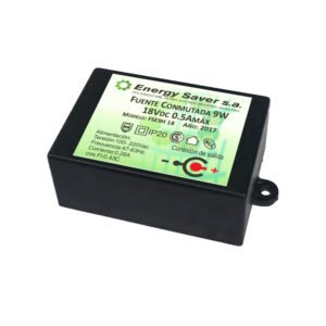 Fuente Switching 12V 0,75A 9W Industrial Gabinete Plastico Escritorio