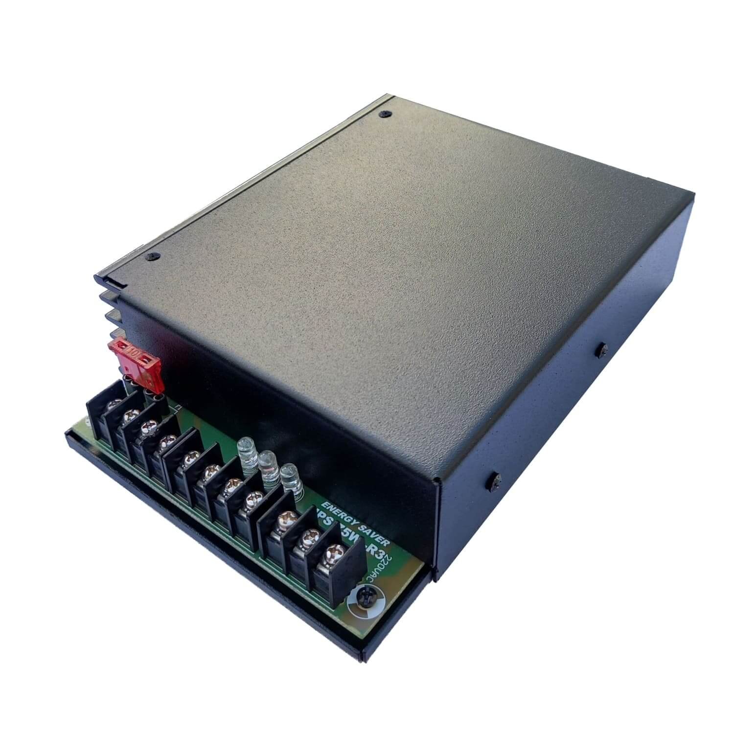 Fuente Industrial 24V 75W UPS Cargadora de Baterias Gabinete Metálico