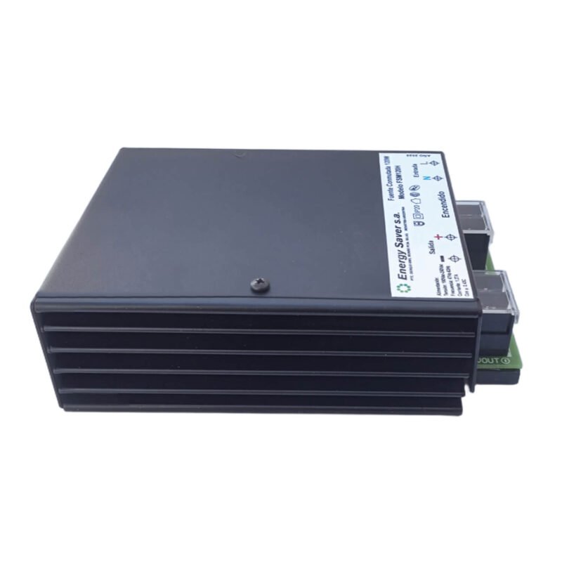 Fuente Switching 12V 10A 120W Industrial Gabinete Metalico Modular