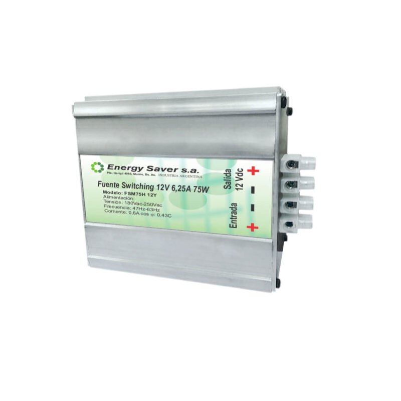 Fuente Switching 12V 10A 120W Industrial Gabinete Metalico Exterior IP67