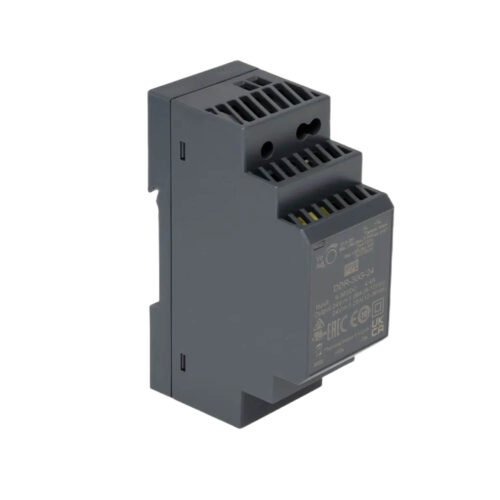 Convertidor Mean Well 18~75Vcc a 5V 6A 30W Industrial Gabinete Plastico Riel Din | DDR-30L-5