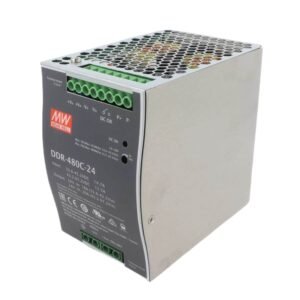 Convertidor Mean Well 16,8~33,6Vcc a 12V 33,4A 400W Industrial Gabinete Metalico Riel Din | DDR-480B-12
