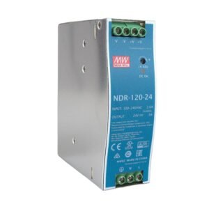 Fuente Switching Mean Well 24V 5A 120W Industrial Riel Din | NDR-120-24