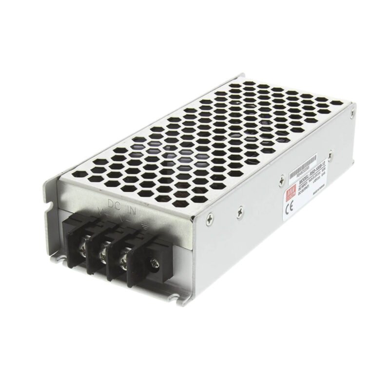 Convertidor Mean Well 16,8~31,2Vcc a 24V 4,2A 100W Industrial Gabinete Metalico Modular Apto Transporte | RSD-100B-24