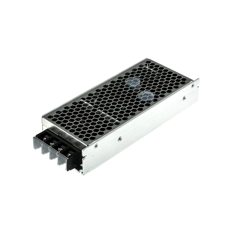 Convertidor Mean Well 16,8~31,2Vcc a 24V 6,3A 150W Industrial Gabinete Metalico Modular Apto Transporte | RSD-150B-24