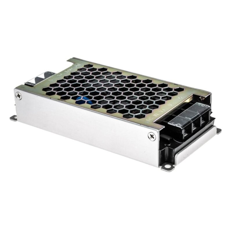 Convertidor Mean Well 18~72Vcc a 12V 5A 60W Industrial Gabinete Metalico Modular Apto Transporte | RSD-60L-12