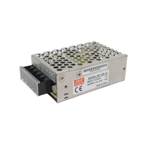 SD-15-01 Convertidor Mean Well 18~36Vcc a 12V 1,25A 15W Industrial Gabinete Metalico Modular | SD-15B-12