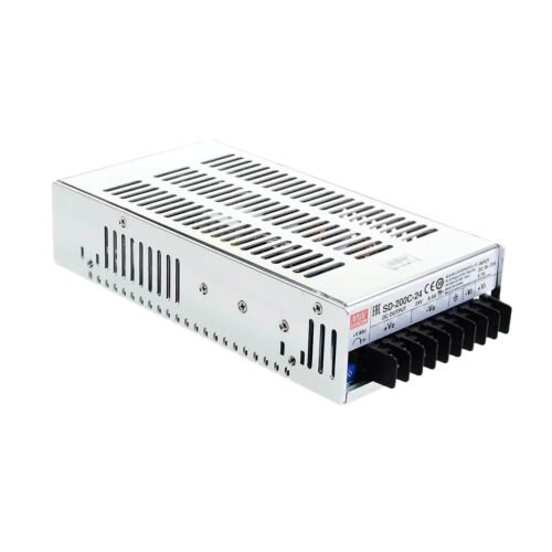 Convertidor Mean Well 19~36Vcc a 12V 16,7A 200W Industrial Gabinete Metalico Modular | SD-200B-12