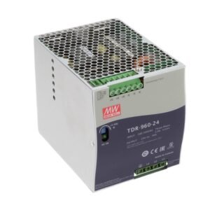 Fuente Switching Mean Well 48V 20A 960W Industrial PFC Trifasica Riel Din | TDR-960-48
