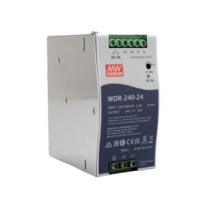 Fuente Switching Mean Well 48V 5A 240W Industrial PFC Riel Din | WDR-240-48