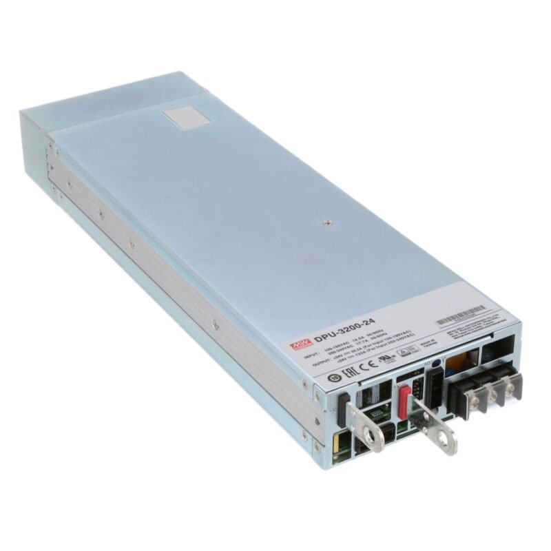 Fuente Switching Mean Well 48V 67A 3216W Industrial Rack | DPU-3200-48