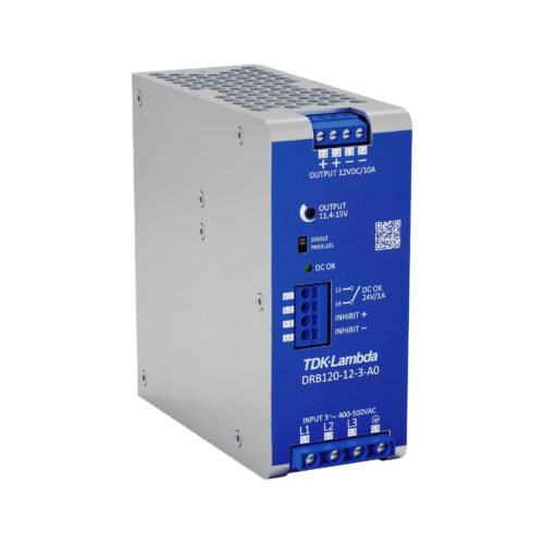 DRB1203A0-01 Fuente Switching TDK Lambda 24V 5A 120W Industrial Trifasica Riel Din Terminales Tornillo | DRB120-24-3-A0
