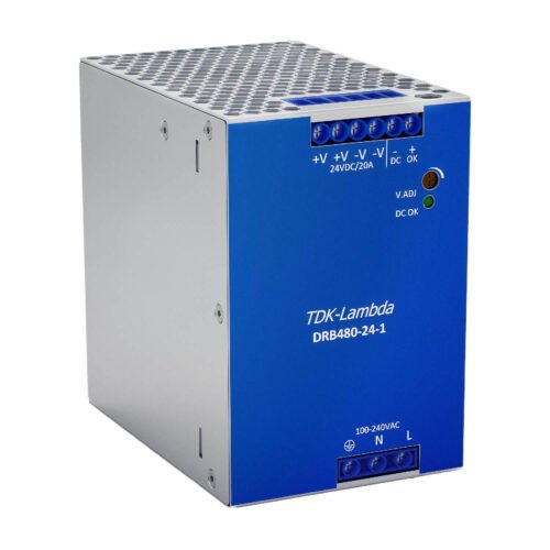 DRB480-01 Fuente Switching TDK Lambda 24V 20A 480W Industrial Riel Din | DRB480-24-1