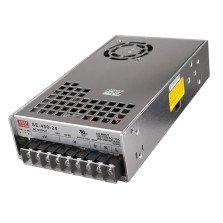 Fuente Switching Mean Well 24V 18,8A 450W  │ SE450 24  │  Gabinete Metálico Modular
